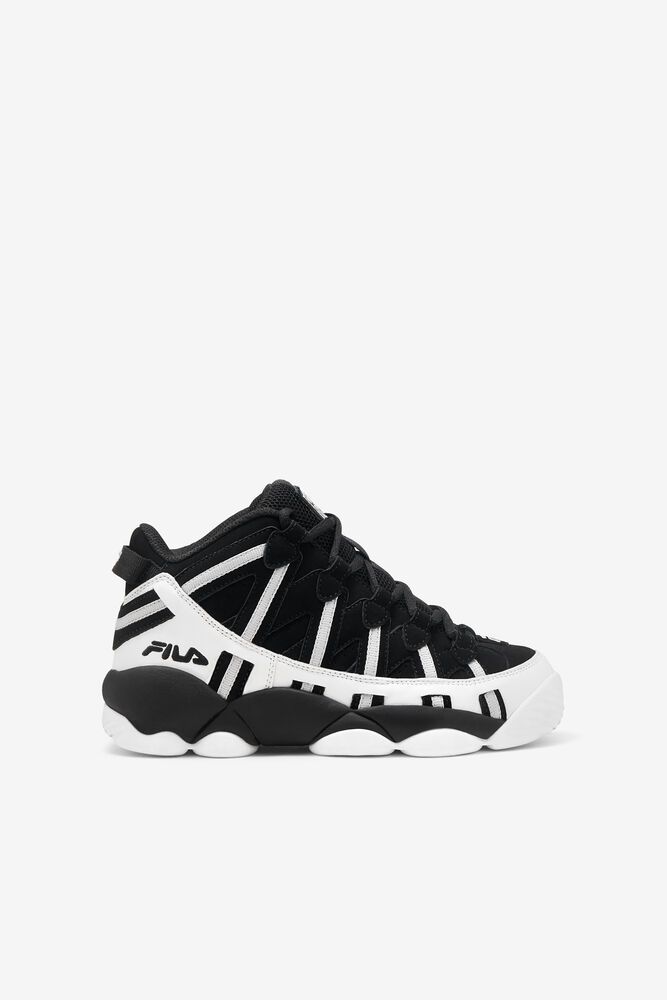 Fila Sneakers Stackhouse Spaghetti Kids White/Black - India RBJ-083564